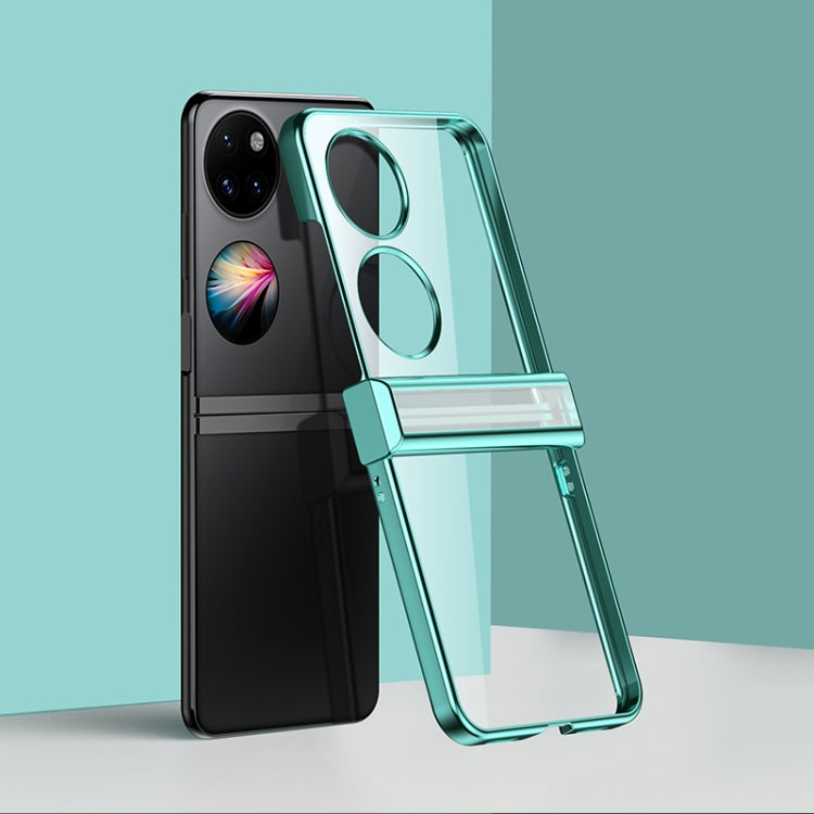 Electroplating PC Full Coverage Shockproof Phone Case, For Huawei P50 Pocket