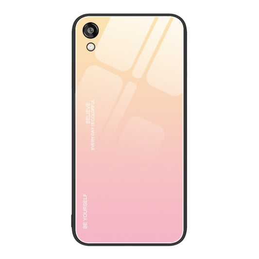 Gradient Color Glass Case, For Honor Play 3e