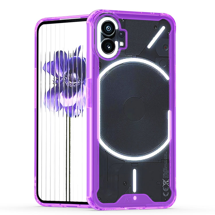 Acrylic + TPU Clear Protective Phone Case, For Nothing Phone 1