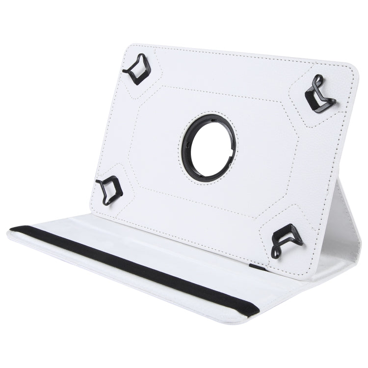 360 Degree Rotation Litchi Texture Flip Leather Tablet Case, For 7 inch Tablet, For 8 inch Tablet, For 10 inch Tablet