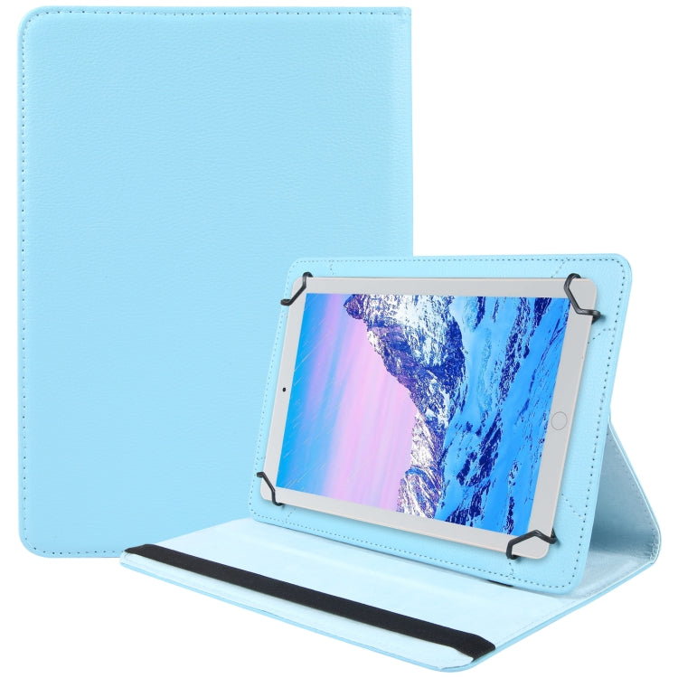 360 Degree Rotation Litchi Texture Flip Leather Tablet Case, For 7 inch Tablet, For 8 inch Tablet, For 10 inch Tablet
