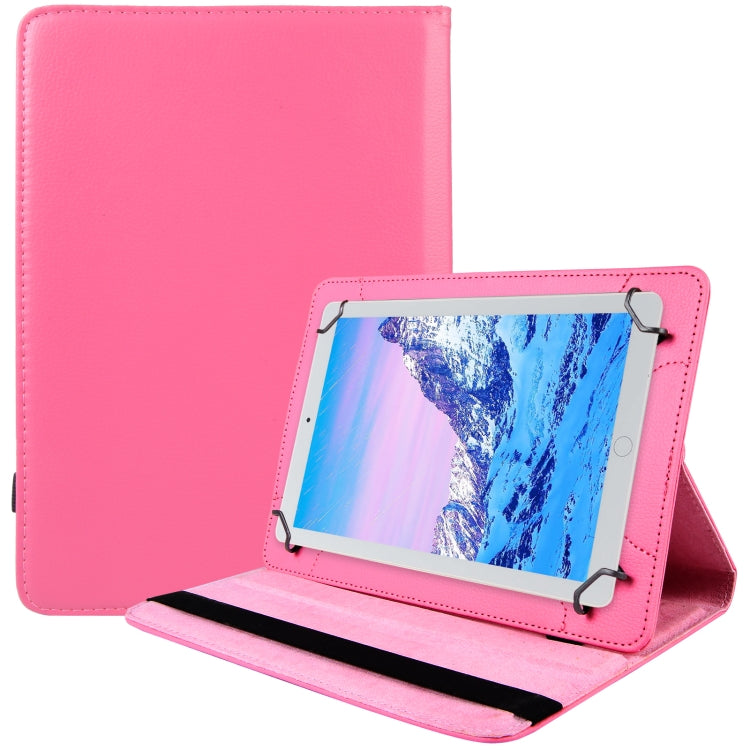 360 Degree Rotation Litchi Texture Flip Leather Tablet Case, For 7 inch Tablet, For 8 inch Tablet, For 10 inch Tablet
