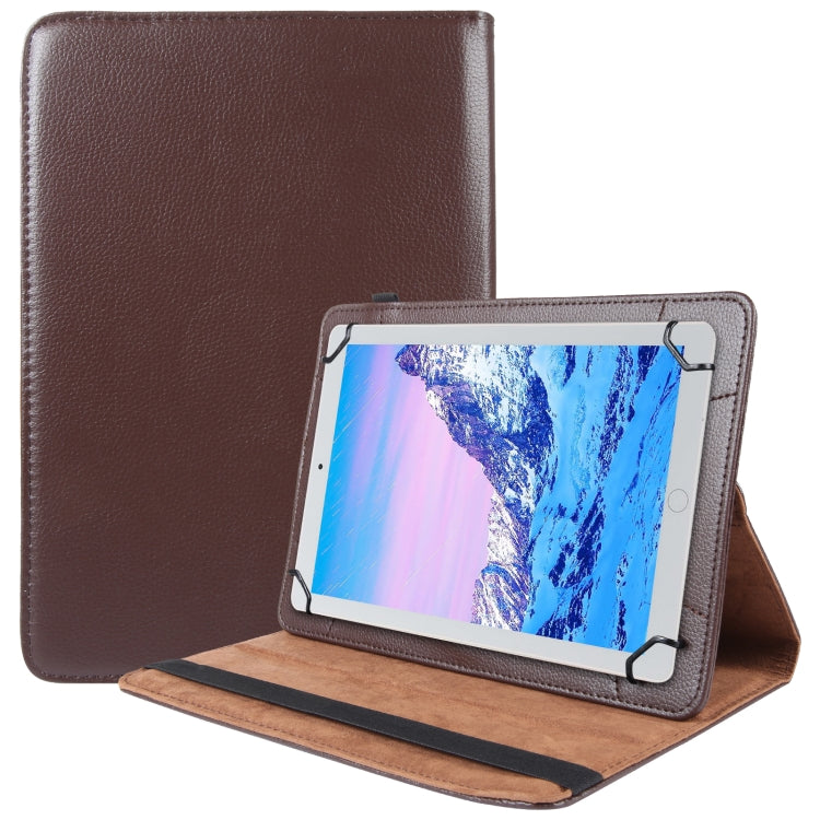 360 Degree Rotation Litchi Texture Flip Leather Tablet Case, For 7 inch Tablet, For 8 inch Tablet, For 10 inch Tablet