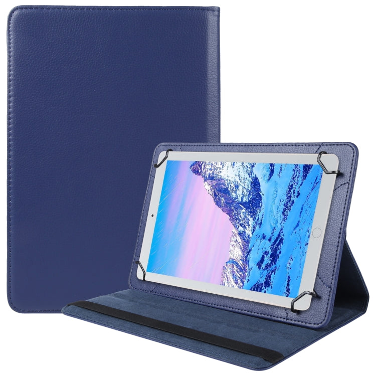360 Degree Rotation Litchi Texture Flip Leather Tablet Case, For 7 inch Tablet, For 8 inch Tablet, For 10 inch Tablet