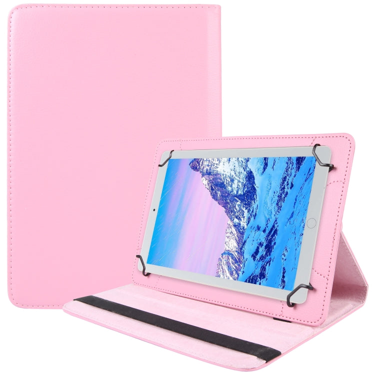 360 Degree Rotation Litchi Texture Flip Leather Tablet Case, For 7 inch Tablet, For 8 inch Tablet, For 10 inch Tablet