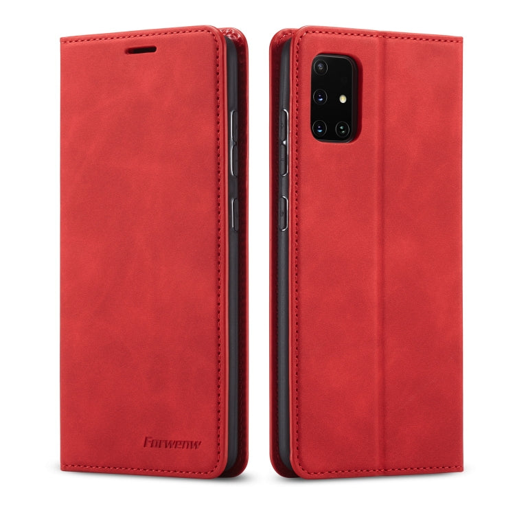 Forwenw Dream Series Oil Edge Strong Magnetism Horizontal Flip Leather Case with Holder & Card Slots & Wallet & Photo Frame, For Galaxy A51, For Galaxy A71, For Xiaomi Redmi Note 8 Pro, For Xiaomi Redmi Note 8, For Galaxy S20, For Galaxy S20 Plus      ...