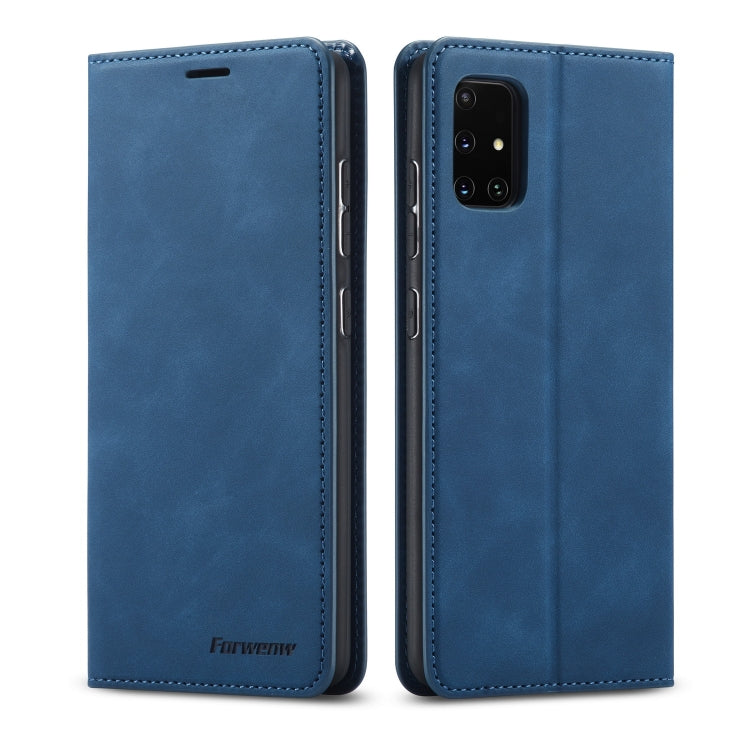 Forwenw Dream Series Oil Edge Strong Magnetism Horizontal Flip Leather Case with Holder & Card Slots & Wallet & Photo Frame, For Galaxy A51, For Galaxy A71, For Xiaomi Redmi Note 8 Pro, For Xiaomi Redmi Note 8, For Galaxy S20, For Galaxy S20 Plus      ...