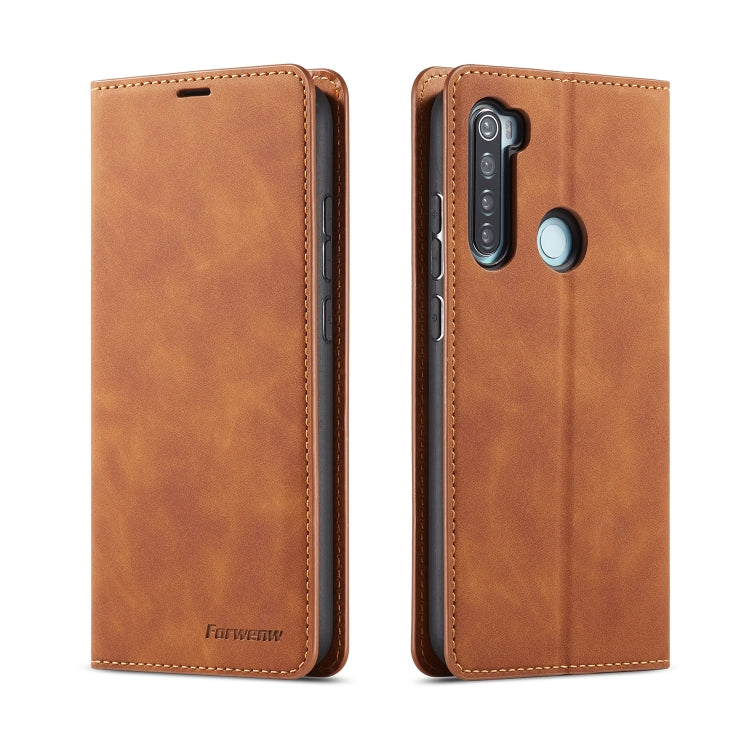 Forwenw Dream Series Oil Edge Strong Magnetism Horizontal Flip Leather Case with Holder & Card Slots & Wallet & Photo Frame, For Galaxy A51, For Galaxy A71, For Xiaomi Redmi Note 8 Pro, For Xiaomi Redmi Note 8, For Galaxy S20, For Galaxy S20 Plus      ...