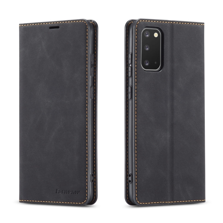 Forwenw Dream Series Oil Edge Strong Magnetism Horizontal Flip Leather Case with Holder & Card Slots & Wallet & Photo Frame, For Galaxy A51, For Galaxy A71, For Xiaomi Redmi Note 8 Pro, For Xiaomi Redmi Note 8, For Galaxy S20, For Galaxy S20 Plus      ...