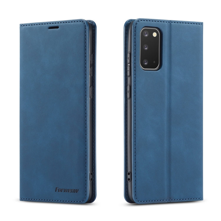 Forwenw Dream Series Oil Edge Strong Magnetism Horizontal Flip Leather Case with Holder & Card Slots & Wallet & Photo Frame, For Galaxy A51, For Galaxy A71, For Xiaomi Redmi Note 8 Pro, For Xiaomi Redmi Note 8, For Galaxy S20, For Galaxy S20 Plus      ...