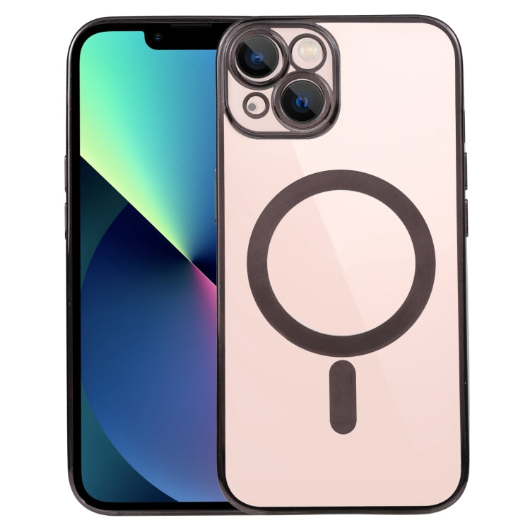 MagSafe Electroplating Straight TPU Phone Case, For iPhone 14, For iPhone 14 Plus, For iPhone 14 Pro, For iPhone 14 Pro Max, For iPhone 13