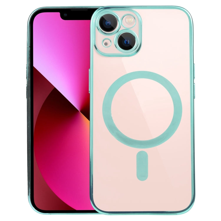 MagSafe Electroplating Straight TPU Phone Case, For iPhone 14, For iPhone 14 Plus, For iPhone 14 Pro, For iPhone 14 Pro Max, For iPhone 13