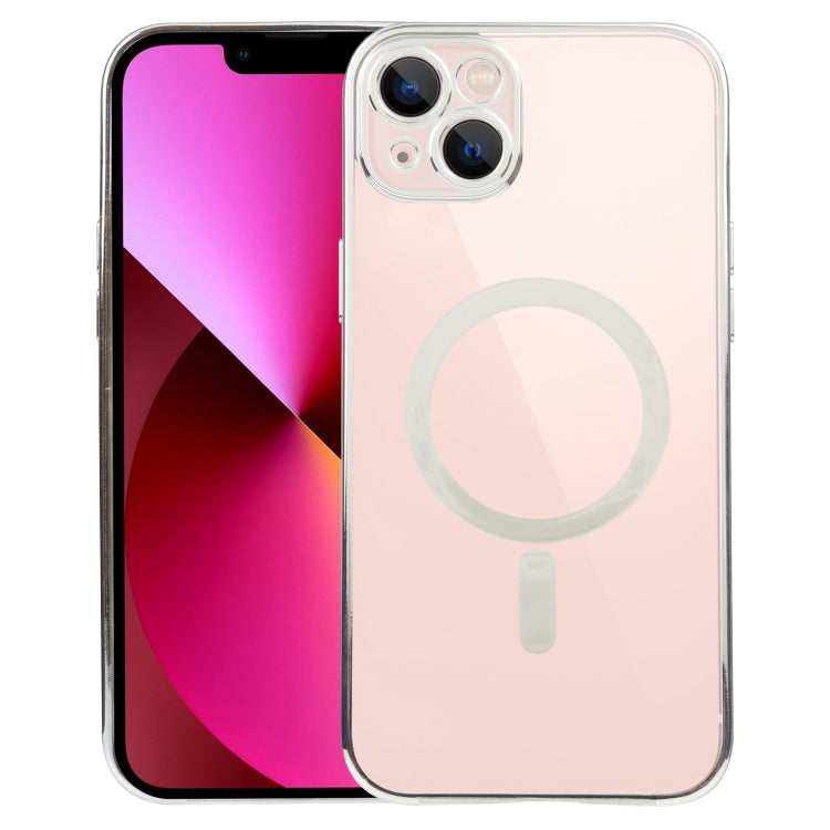 MagSafe Electroplating Straight TPU Phone Case, For iPhone 14, For iPhone 14 Plus, For iPhone 14 Pro, For iPhone 14 Pro Max, For iPhone 13