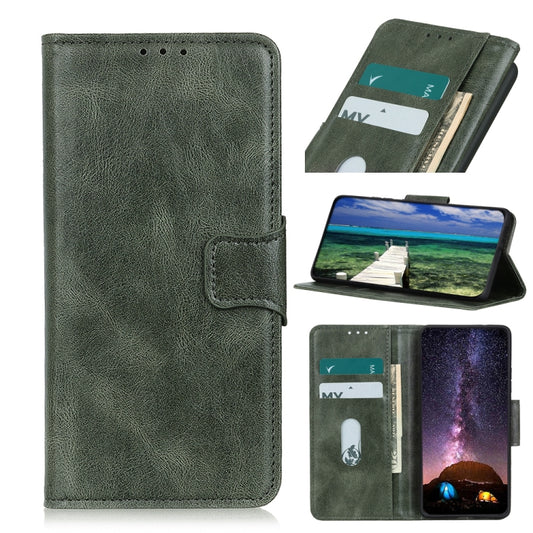 Mirren Crazy Horse Texture Horizontal Flip Leather Phone Case, For Motorola Moto G32 4G