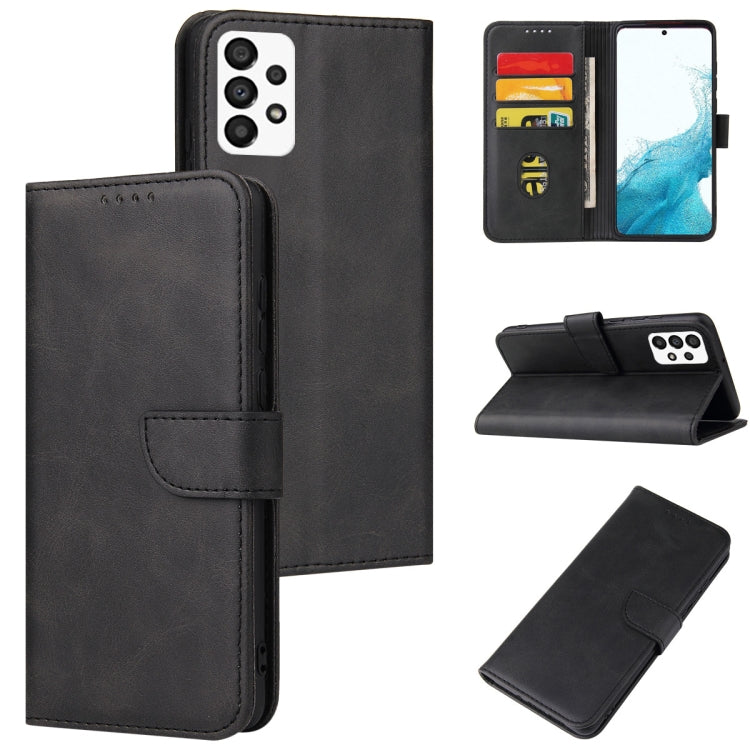 Calf Texture Buckle Flip Leather Phone Case, For Samsung Galaxy A03s, For Samsung Galaxy A13 5G, For Samsung Galaxy A33 5G, For Samsung Galaxy A53 5G, For Samsung Galaxy A73 5G, For Samsung Galaxy S22 5G, For Samsung Galaxy S22 Ultra 5G