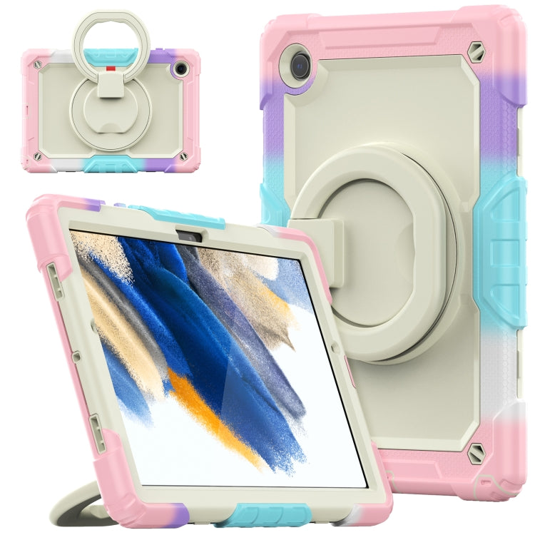 Bracelet Holder Silicone + PC Tablet Case, For Samsung Galaxy Tab A7 Lite, For Samsung Galaxy Galaxy Tab A8