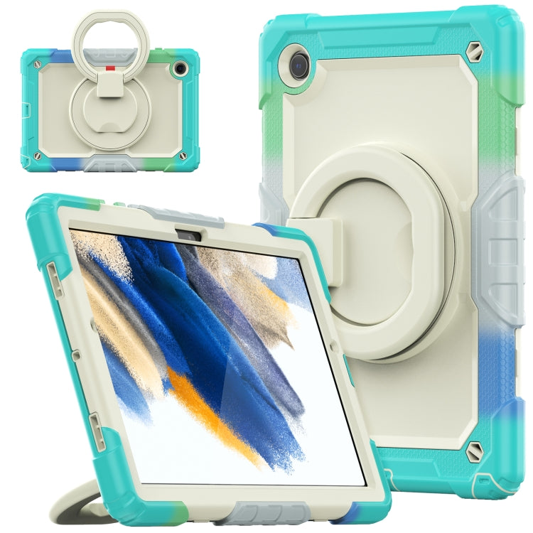 Bracelet Holder Silicone + PC Tablet Case, For Samsung Galaxy Tab A7 Lite, For Samsung Galaxy Galaxy Tab A8