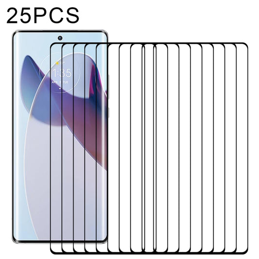 25 PCS 3D Curved Edge Full Screen Tempered Glass Film, For Motorola Moto X30 Pro (25 PCS), For Motorola Moto S30 Pro / Edge 30 Fusion (25 PCS)