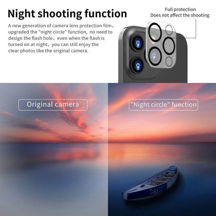 Anti-glare Tempered Glass Back Camera Film, For iPhone 14 / 14 Plus, For iPhone 14 Pro / 14 Pro Max