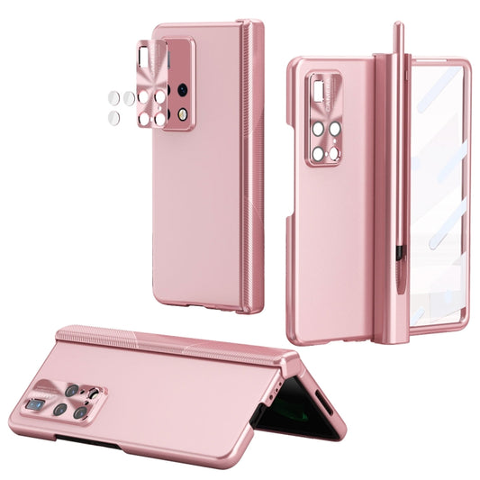 Electroplating Hinged Folding Phone Case with S Pen Fold Edtion, For Huawei Mate X2