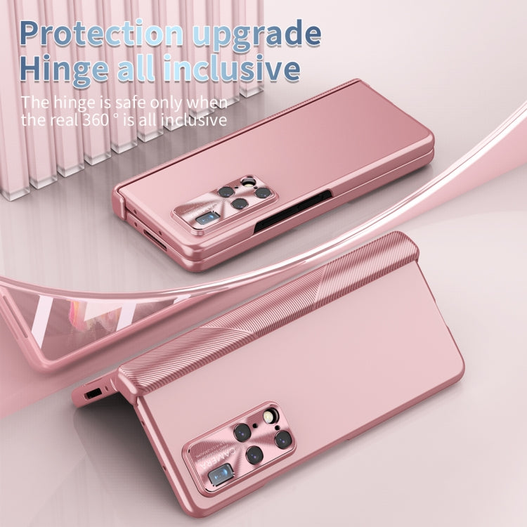 Electroplating Hinged Folding Phone Case with S Pen Fold Edtion, For Huawei Mate X2