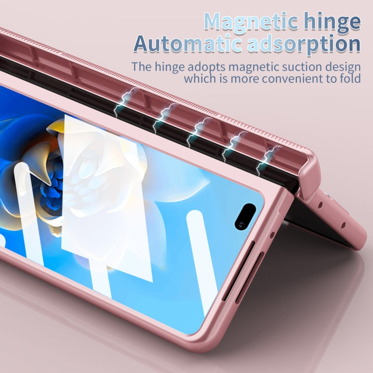 Electroplating Hinged Folding Phone Case with S Pen Fold Edtion, For Huawei Mate X2
