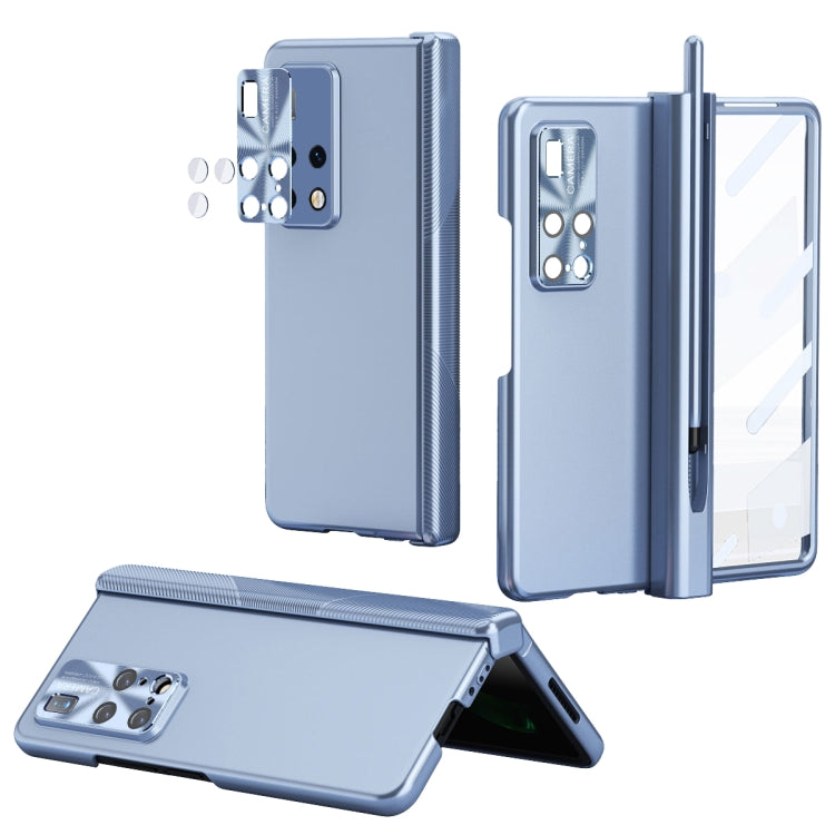Electroplating Hinged Folding Phone Case with S Pen Fold Edtion, For Huawei Mate X2