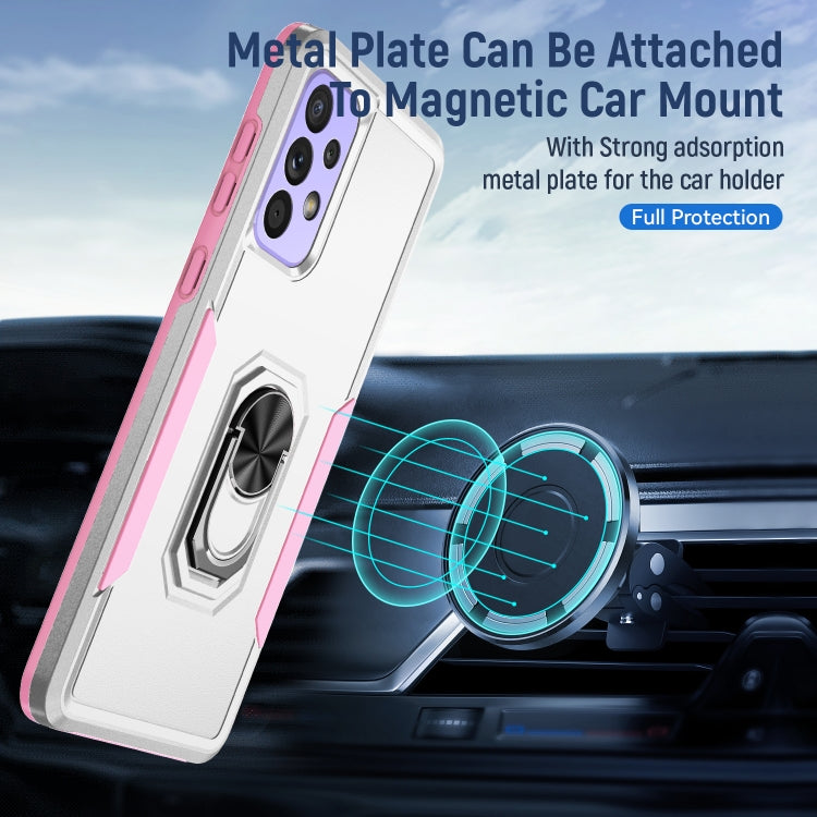 Pioneer Armor Heavy Duty PC + TPU Phone Case with Holder, For Samsung Galaxy A33 5G, For Samsung Galaxy A53 5G, For Samsung Galaxy A73