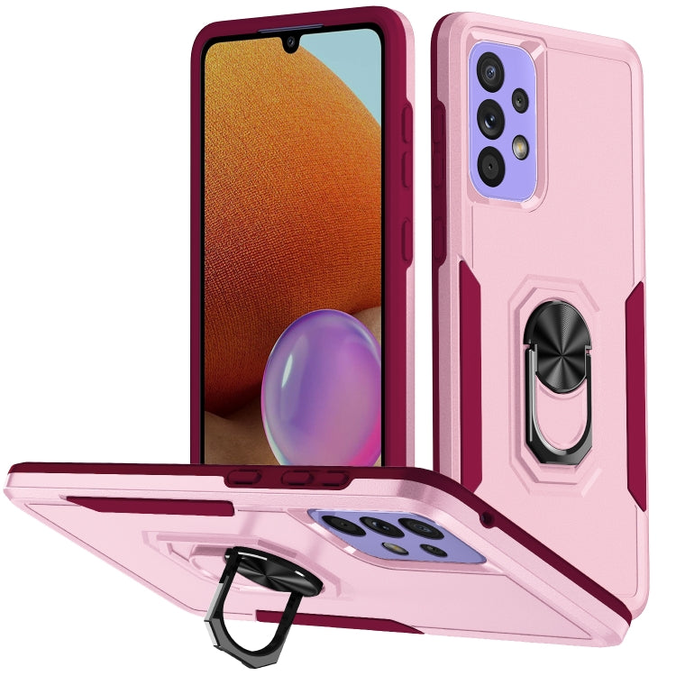 Pioneer Armor Heavy Duty PC + TPU Phone Case with Holder, For Samsung Galaxy A33 5G, For Samsung Galaxy A53 5G, For Samsung Galaxy A73