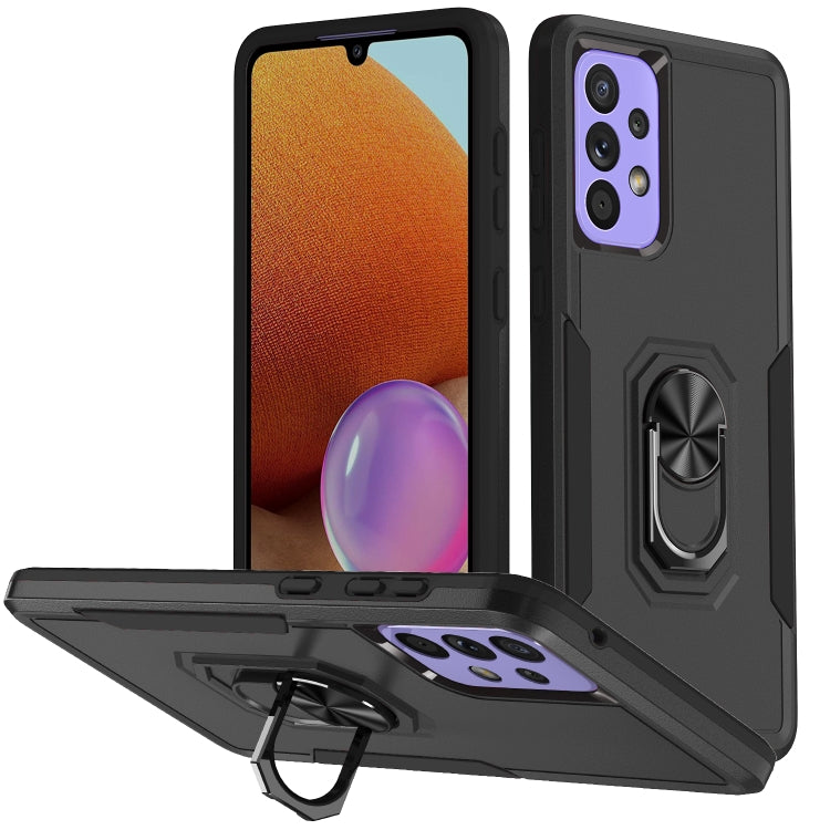 Pioneer Armor Heavy Duty PC + TPU Phone Case with Holder, For Samsung Galaxy A33 5G, For Samsung Galaxy A53 5G, For Samsung Galaxy A73