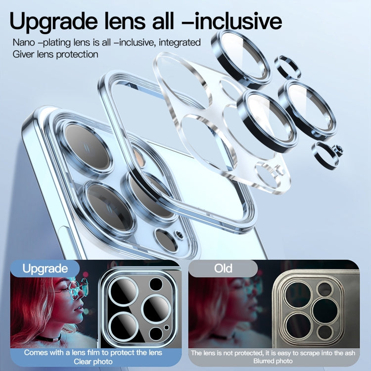 Lens Protector MagSafe Electroplated Phone Case, For iPhone 14, For iPhone 14 Pro Max, For iPhone 14 Pro, For iPhone 14 Plus