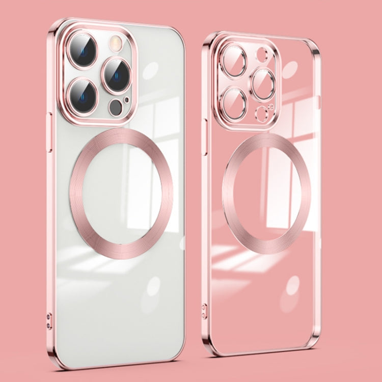 Lens Protector MagSafe Electroplated Phone Case, For iPhone 14, For iPhone 14 Pro Max, For iPhone 14 Pro, For iPhone 14 Plus