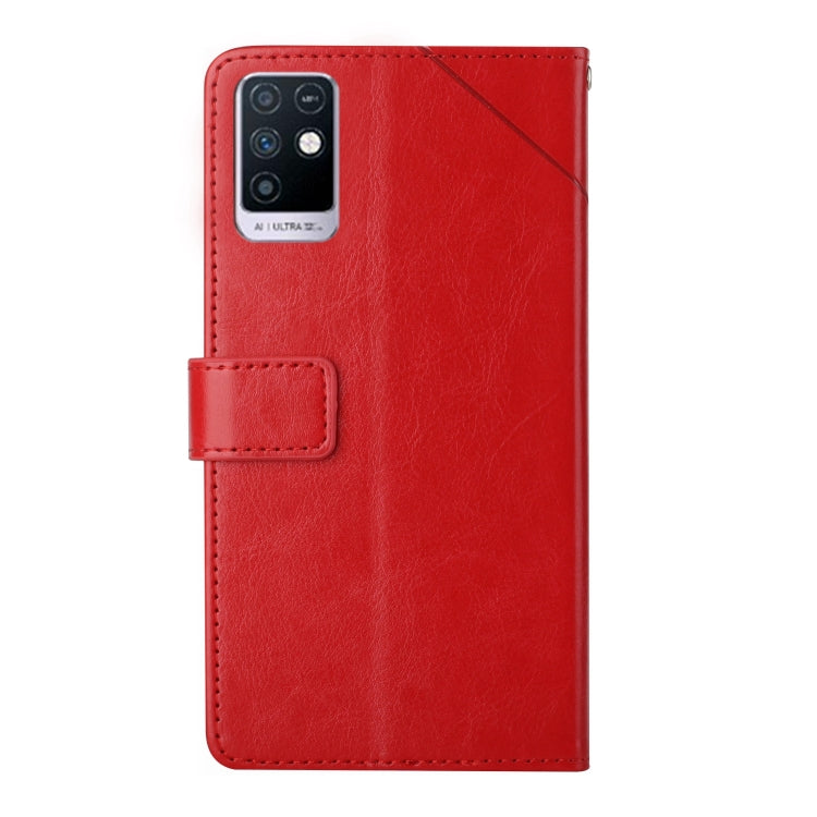 HT01 Y-shaped Pattern Flip Leather Phone Case, For Infinix Note 10, For Infinix Note 10 Pro, For Infinix Note 11, For Infinix Note 11 Pro, For Infinix Note 12 G96, For Infinix Smart 6