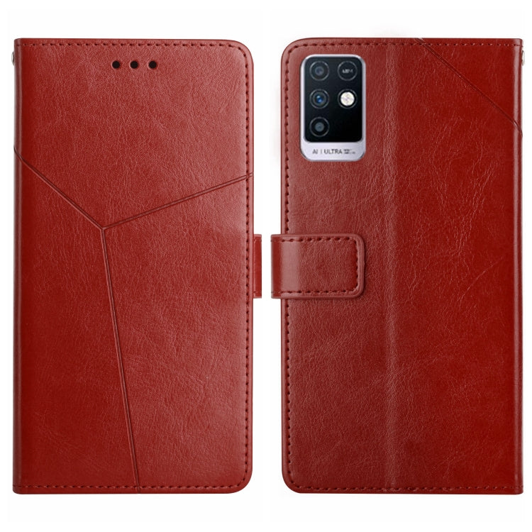 HT01 Y-shaped Pattern Flip Leather Phone Case, For Infinix Note 10, For Infinix Note 10 Pro, For Infinix Note 11, For Infinix Note 11 Pro, For Infinix Note 12 G96, For Infinix Smart 6