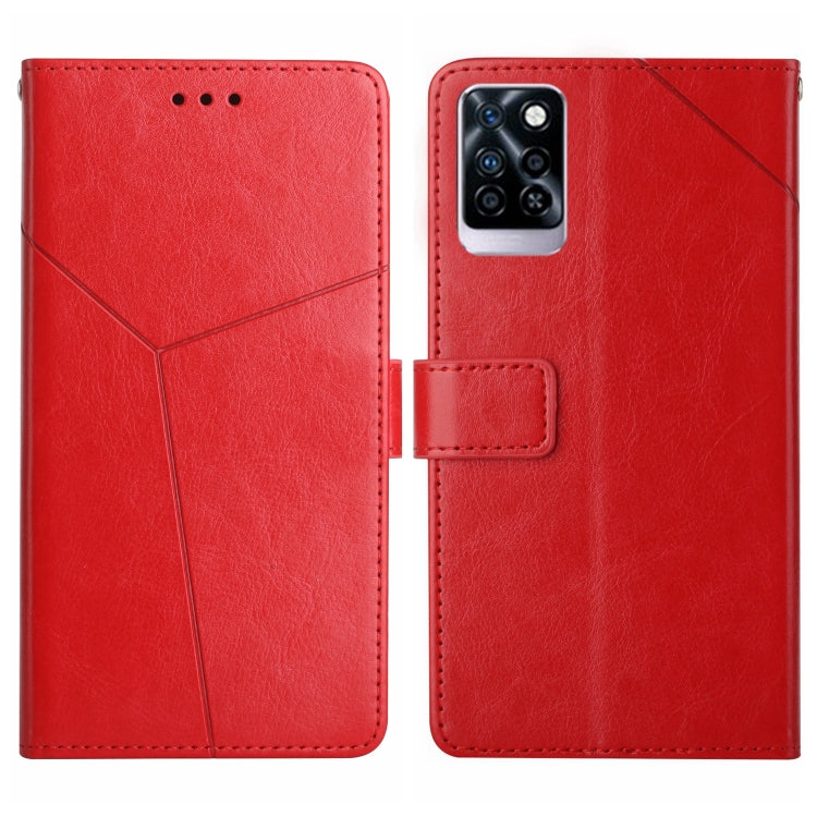 HT01 Y-shaped Pattern Flip Leather Phone Case, For Infinix Note 10, For Infinix Note 10 Pro, For Infinix Note 11, For Infinix Note 11 Pro, For Infinix Note 12 G96, For Infinix Smart 6