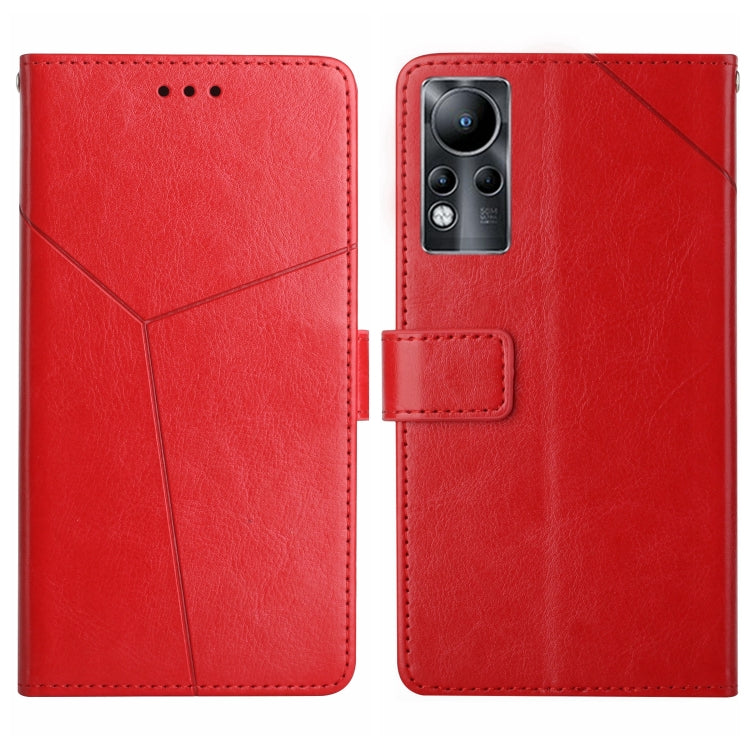 HT01 Y-shaped Pattern Flip Leather Phone Case, For Infinix Note 10, For Infinix Note 10 Pro, For Infinix Note 11, For Infinix Note 11 Pro, For Infinix Note 12 G96, For Infinix Smart 6