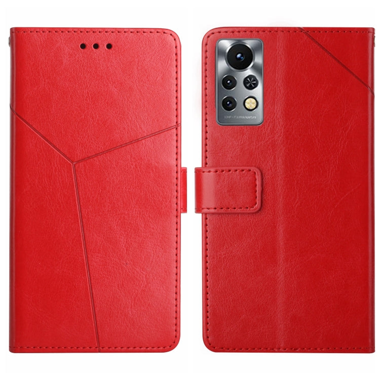 HT01 Y-shaped Pattern Flip Leather Phone Case, For Infinix Note 10, For Infinix Note 10 Pro, For Infinix Note 11, For Infinix Note 11 Pro, For Infinix Note 12 G96, For Infinix Smart 6
