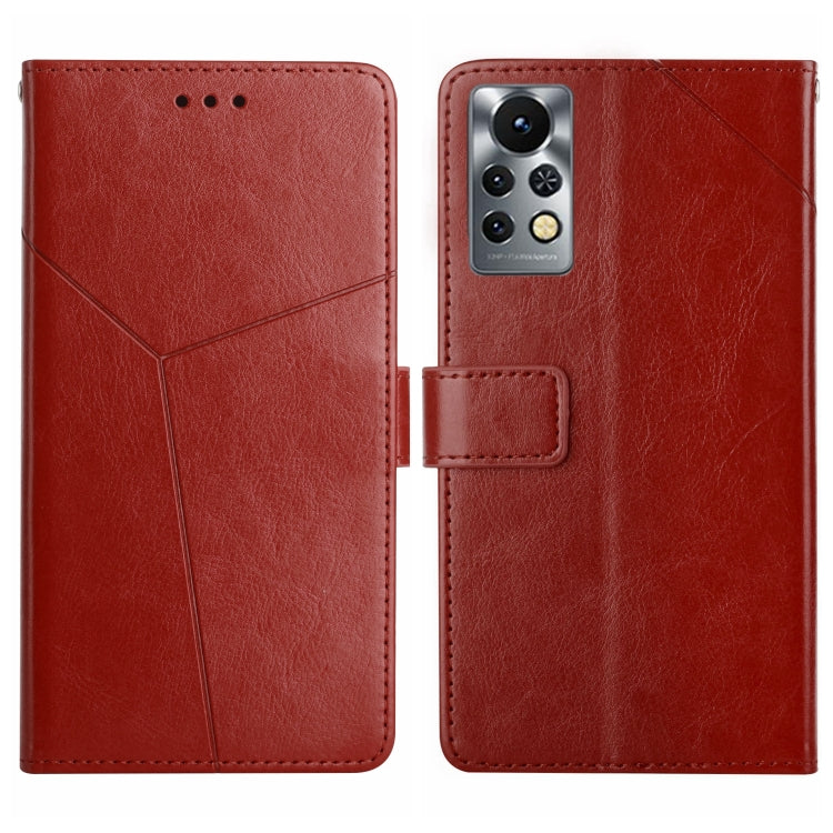 HT01 Y-shaped Pattern Flip Leather Phone Case, For Infinix Note 10, For Infinix Note 10 Pro, For Infinix Note 11, For Infinix Note 11 Pro, For Infinix Note 12 G96, For Infinix Smart 6