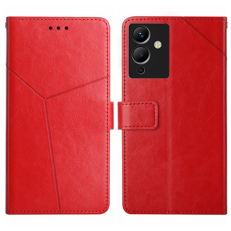 HT01 Y-shaped Pattern Flip Leather Phone Case, For Infinix Note 10, For Infinix Note 10 Pro, For Infinix Note 11, For Infinix Note 11 Pro, For Infinix Note 12 G96, For Infinix Smart 6