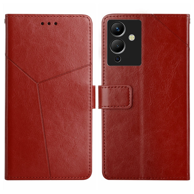 HT01 Y-shaped Pattern Flip Leather Phone Case, For Infinix Note 10, For Infinix Note 10 Pro, For Infinix Note 11, For Infinix Note 11 Pro, For Infinix Note 12 G96, For Infinix Smart 6