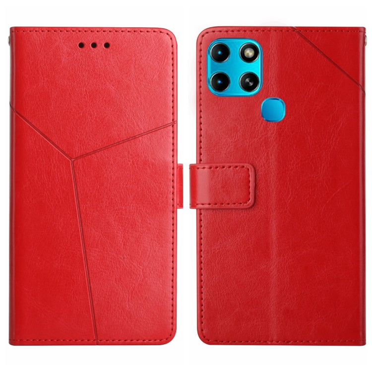 HT01 Y-shaped Pattern Flip Leather Phone Case, For Infinix Note 10, For Infinix Note 10 Pro, For Infinix Note 11, For Infinix Note 11 Pro, For Infinix Note 12 G96, For Infinix Smart 6