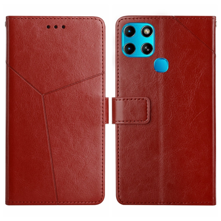 HT01 Y-shaped Pattern Flip Leather Phone Case, For Infinix Note 10, For Infinix Note 10 Pro, For Infinix Note 11, For Infinix Note 11 Pro, For Infinix Note 12 G96, For Infinix Smart 6