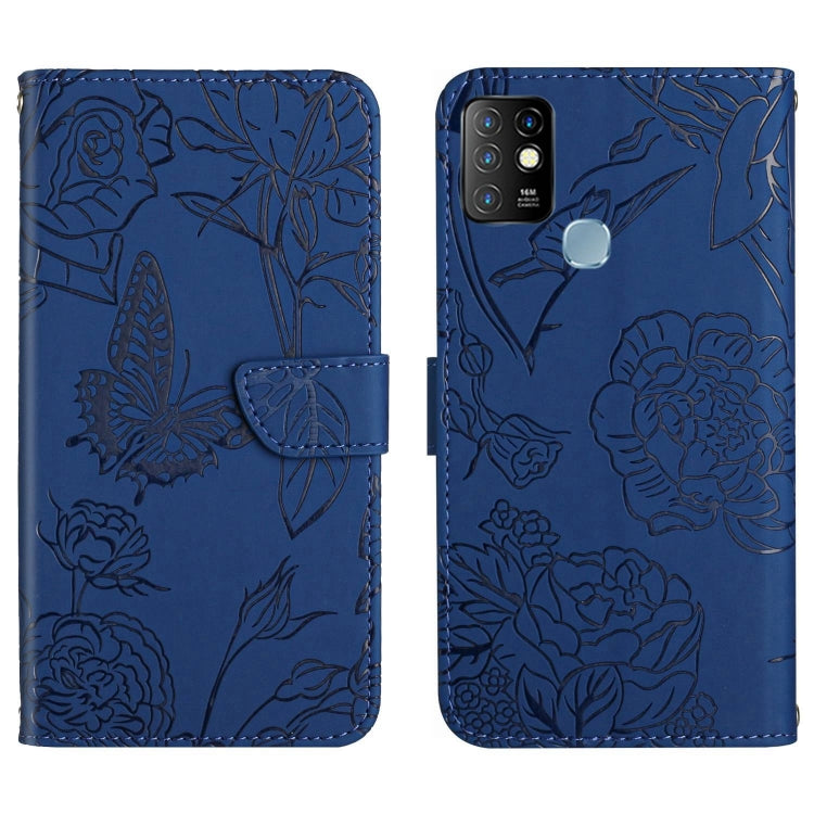 HT03 Skin Feel Butterfly Embossed Flip Leather Phone Case, For Infinix Hot 10, For Infinix Hot 10i/Smart 5 Pro, For Infinix Hot 10s/10T, For Infinix Hot 11, For Infinix Hot 11s, For Infinix Hot 12, For Infinix Hot 12 Play, For Infinix Hot 12i          ...