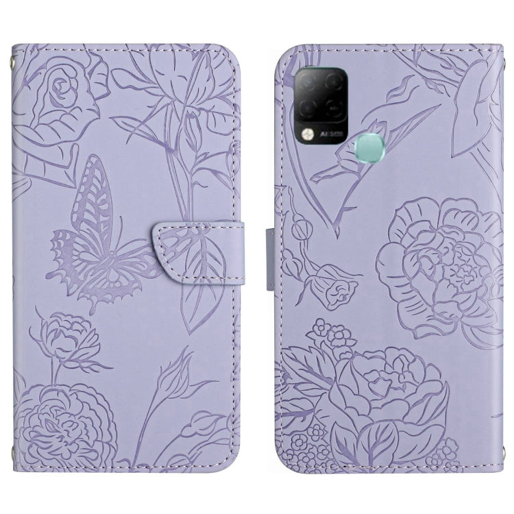 HT03 Skin Feel Butterfly Embossed Flip Leather Phone Case, For Infinix Hot 10, For Infinix Hot 10i/Smart 5 Pro, For Infinix Hot 10s/10T, For Infinix Hot 11, For Infinix Hot 11s, For Infinix Hot 12, For Infinix Hot 12 Play, For Infinix Hot 12i          ...