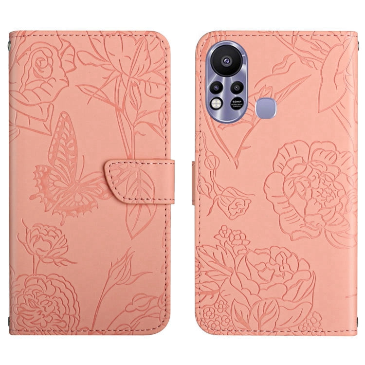 HT03 Skin Feel Butterfly Embossed Flip Leather Phone Case, For Infinix Hot 10, For Infinix Hot 10i/Smart 5 Pro, For Infinix Hot 10s/10T, For Infinix Hot 11, For Infinix Hot 11s, For Infinix Hot 12, For Infinix Hot 12 Play, For Infinix Hot 12i          ...