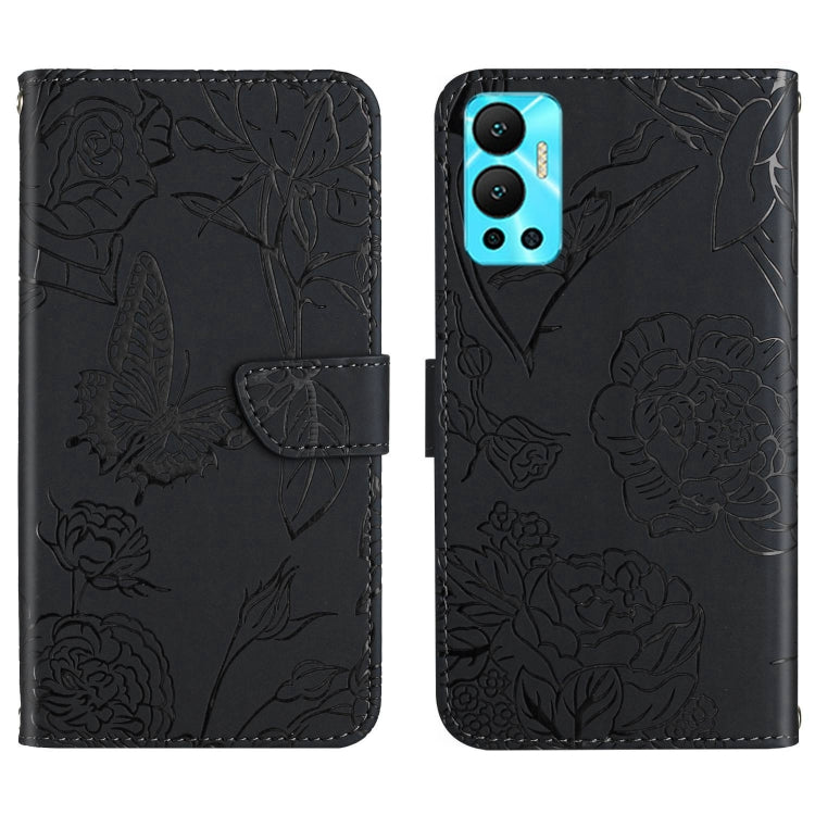 HT03 Skin Feel Butterfly Embossed Flip Leather Phone Case, For Infinix Hot 10, For Infinix Hot 10i/Smart 5 Pro, For Infinix Hot 10s/10T, For Infinix Hot 11, For Infinix Hot 11s, For Infinix Hot 12, For Infinix Hot 12 Play, For Infinix Hot 12i          ...