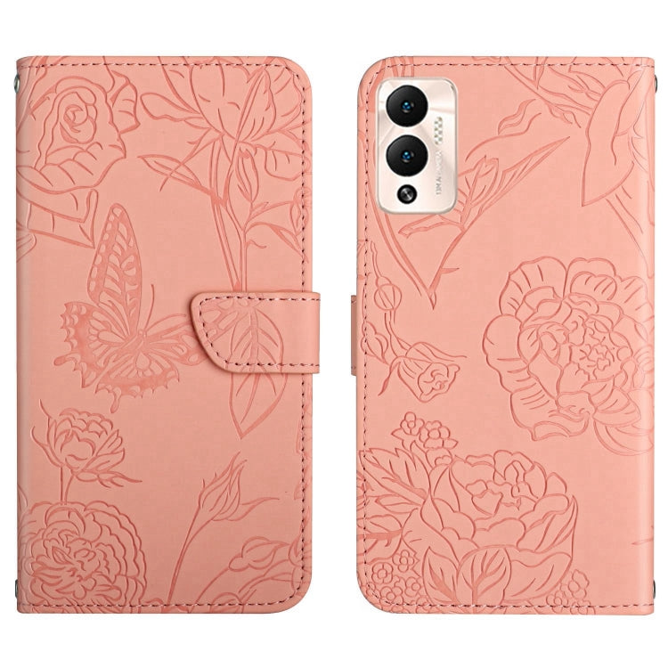 HT03 Skin Feel Butterfly Embossed Flip Leather Phone Case, For Infinix Hot 10, For Infinix Hot 10i/Smart 5 Pro, For Infinix Hot 10s/10T, For Infinix Hot 11, For Infinix Hot 11s, For Infinix Hot 12, For Infinix Hot 12 Play, For Infinix Hot 12i          ...