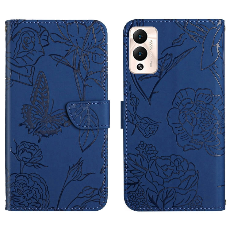 HT03 Skin Feel Butterfly Embossed Flip Leather Phone Case, For Infinix Hot 10, For Infinix Hot 10i/Smart 5 Pro, For Infinix Hot 10s/10T, For Infinix Hot 11, For Infinix Hot 11s, For Infinix Hot 12, For Infinix Hot 12 Play, For Infinix Hot 12i          ...
