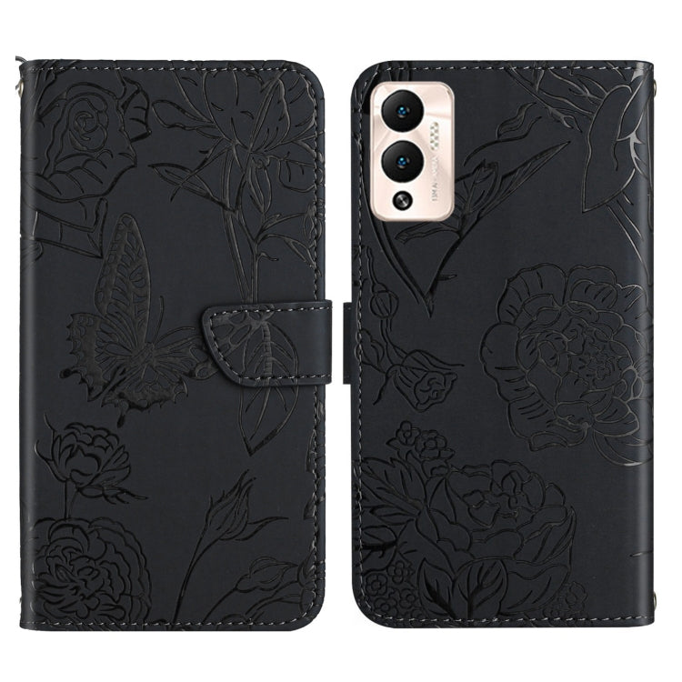 HT03 Skin Feel Butterfly Embossed Flip Leather Phone Case, For Infinix Hot 10, For Infinix Hot 10i/Smart 5 Pro, For Infinix Hot 10s/10T, For Infinix Hot 11, For Infinix Hot 11s, For Infinix Hot 12, For Infinix Hot 12 Play, For Infinix Hot 12i          ...
