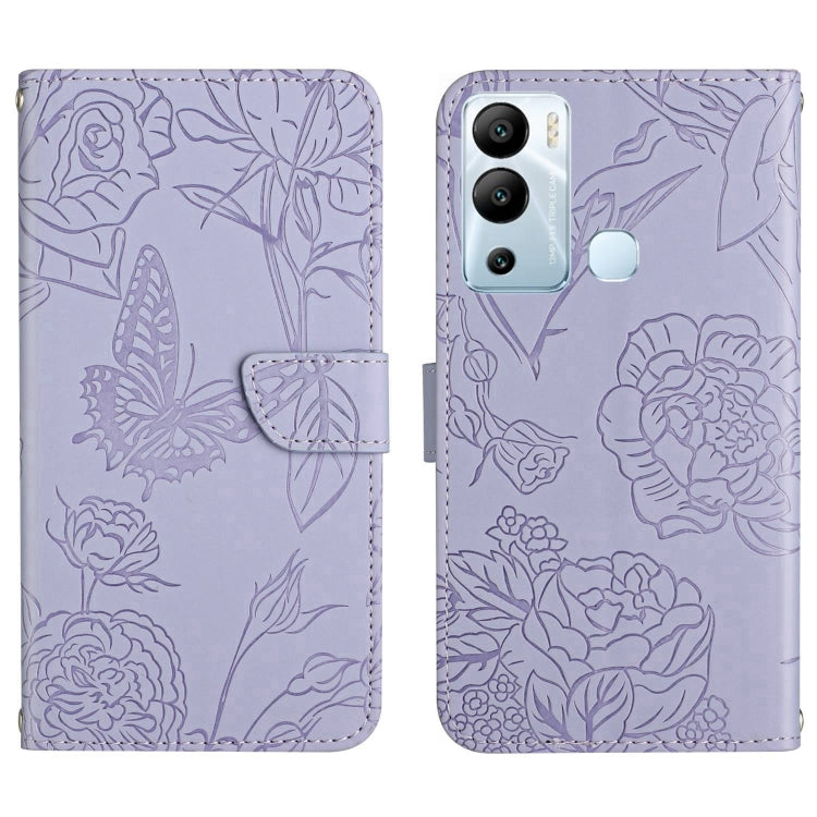 HT03 Skin Feel Butterfly Embossed Flip Leather Phone Case, For Infinix Hot 10, For Infinix Hot 10i/Smart 5 Pro, For Infinix Hot 10s/10T, For Infinix Hot 11, For Infinix Hot 11s, For Infinix Hot 12, For Infinix Hot 12 Play, For Infinix Hot 12i          ...